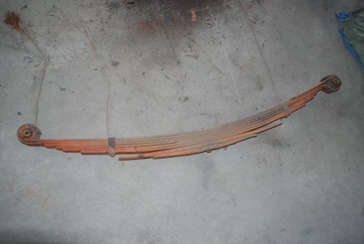 06- iveco daily 35c зад задня пружина 8 лист