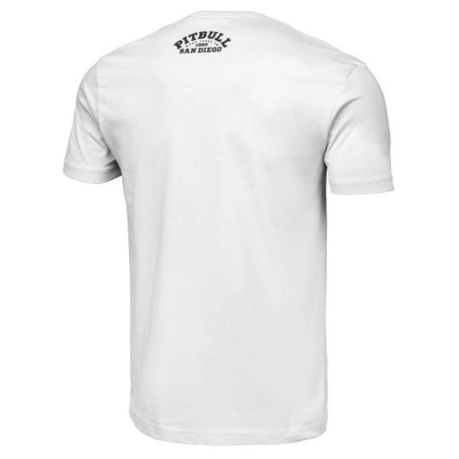 Koszulka Pit Bull University Logo 20 męska biała L 10253115031 Odzież Męska T-shirty HF RNRSHF-1