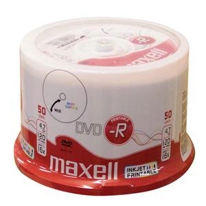 Maxell DVD-R do druku - Printable FullFace 50 szt