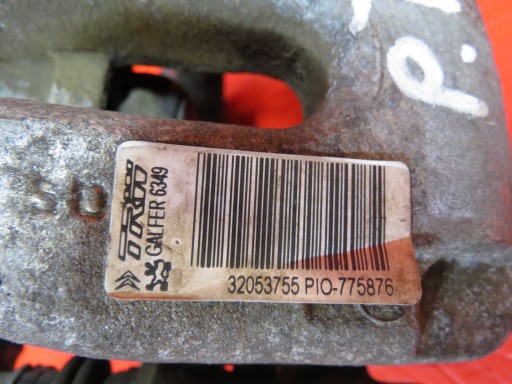 PEUGEOT 2008 caliper brakes rear part right