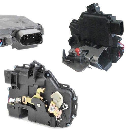 Замок двери правый передний AUDI A4 B6 A6 C5 4B1837016