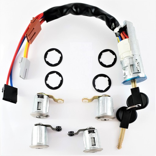 9170.G3, 9170G3, - ЗЕС. ЗАМОК ЗАПАЛЮВАННЯ + 4 ЗАМКУ CITROEN BERLINGO (96-08)