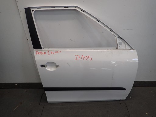 door front front right SKODA FABIA II LIFT 10