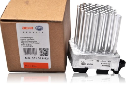 5HL351311-521 - BEHR резистор резистор воздуходувки BMW 3 E46 X3 E83