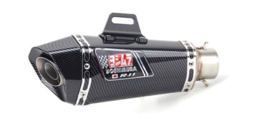 R-11 - ГЛУШИТЕЛЬ ВЫХЛОПНОЙ ТРУБЫ МОТОЦИКЛА CARBON УНИВЕРСАЛЬНЫЙ