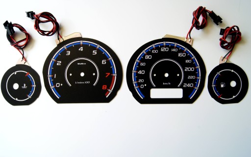 Rover 25, MG ZR MoMan INDIGLO циферблаты одометра