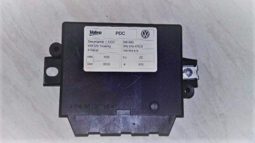 КОНТРОЛЛЕР PDC PARKTRONI VW TOUAREG LIFT 7P6919475D
