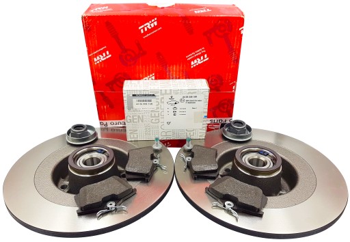 ДИСКИ КОЛОДКИ ЗАДНІ RENAULT MEGANE II 1.6 16V