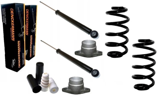 ALL1445B - Амортизатори пружини кріплення audi a4 b6 b7 універсал сеат exeo зад hd!!