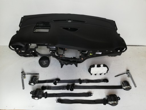 OPEL CROSSLAND ДОСКА КОНСОЛЬ ПОДУШКА БЕЗОПАСНОСТИ РЕМНИ