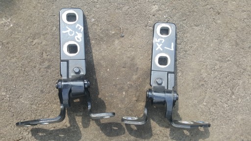 hinge bonnet rear part R/L BMW X5 E70 Black Sapphire