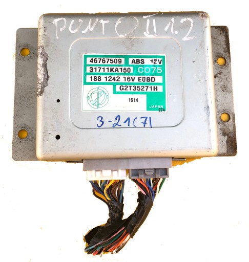 БЛОК УПРАВЛЕНИЯ FIAT PUNTO II 46767509