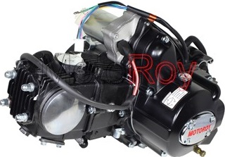 SILROY125 - ДВИГУН 4Т 125 JUNAK BARTON ГОНЧАК ZIPP ROMET ЧОПЕР