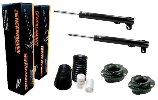 ALL4459B - Накладки на амортизаторы, крепления бампера mercedes w124 передний комплект