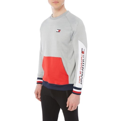 do not do Humble Drama TOMMY HILFIGER BLUZA-TOMMY SPORT CREW NECK-XL-ORG 8286025907 - Allegro.pl