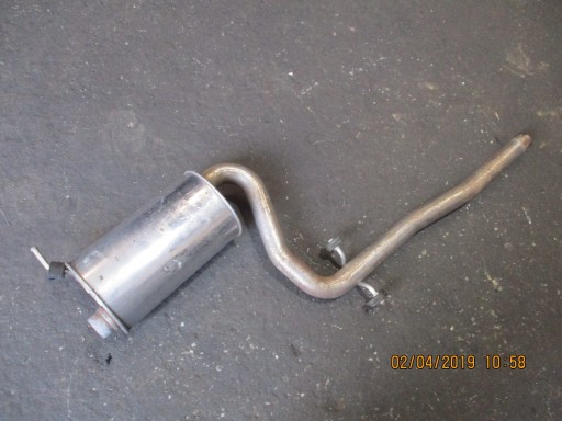 muffler, exhaust VW TOURAN 1,9TDI 1K0253411B