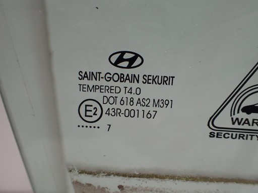 window door right front HYUNDAI I30 07-12 HB