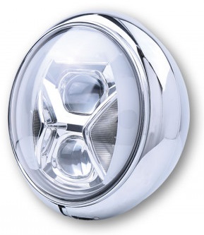 223-236 - Фара мотоцикла Full LED Custom Cafe Racer