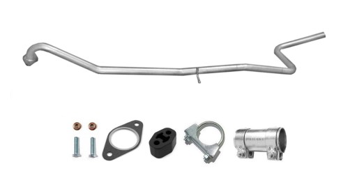 08.544 - MAZDA 2 1.4 CiTD (2003-2007) Середня труба