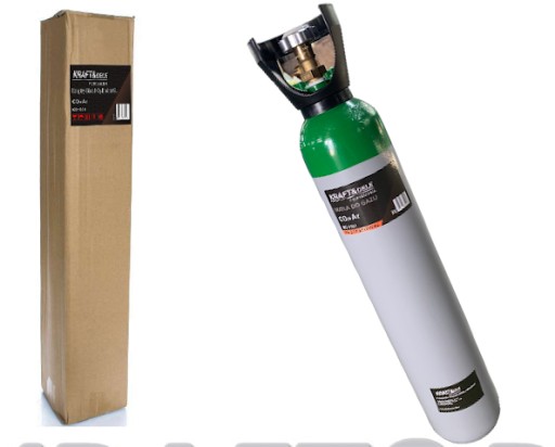 AR + CO2 ГАЗОВИЙ БАЛОН ДЛЯ ЗВАРЮВАННЯ НОВИЙ ПОРОЖНІЙ