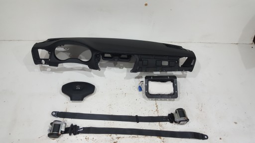 PEUGEOT 301 ДОСКА КОНСОЛЬ ПОДУШКА БЕЗОПАСНОСТИ РЕМНИ