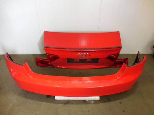 8f0 - AUDI A5 RS5 LIFT КАБРІОЛЕТ ЗАДНІЙ БАМПЕР НА КАПОТ