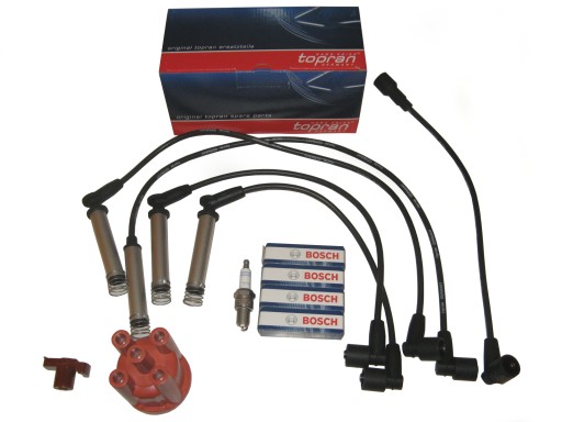 64-0492 - Кабели свечи зажигания колпачки opel astra f 1.4 8v 60km 44kw