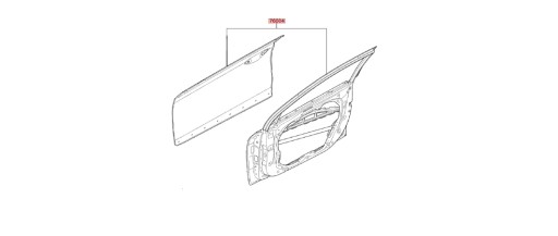 76004G2010 76003G2010 - ПЕРЕДНИЕ ДВЕРИ ПЕРЕДНИЕ ПРАВЫЕ ИЛИ ЛЕВЫЕ HYUNDAI IONIQ 2016 - OEM НОВЫЕ