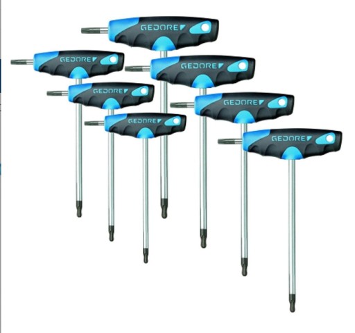 НАБІР ВИКРУТОК GEDORE TORX З РУЧКОЮ