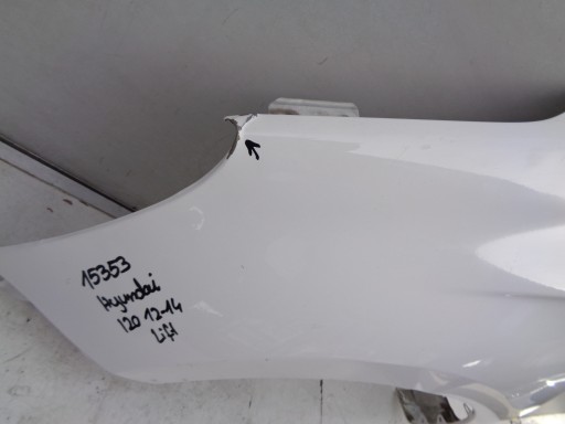 fender left front HYUNDAI I20 08-12 NR 15353