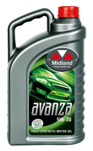 МОТОРНЕ МАСЛО MIDLAND AVANZA 5W30 4л ШВЕЙЦАРСЬКЕ ВИРОБНИЦТВО x2