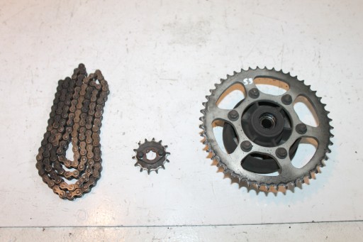 YAMAHA YZF 125 08-14 ПРИВОД ЦЕПИ ЗВЕЗДОЧКИ