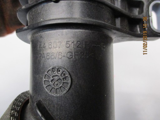 hose pipe MERCEDES A KLASA 177 1,8CDI 144607512P