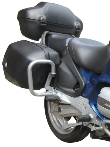 Гмола задние HEED BMW R 1150 RT (00-04) серебристый