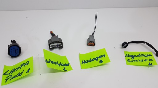 KIA RIO IV connecting spoiler KOSTKA mini motor control lights 2017