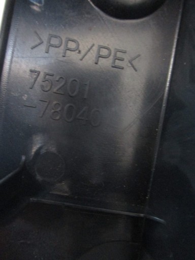 boot floor well LEXUS NX300 NX 300 75201-78040
