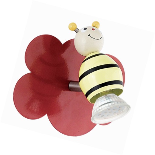 Настінний світильник бджілка для дитини - регульований