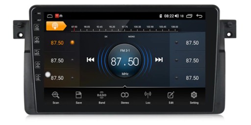 Радіо навігація Андроїд БМВ 3 Е46 1998-2006 ГПС БТ