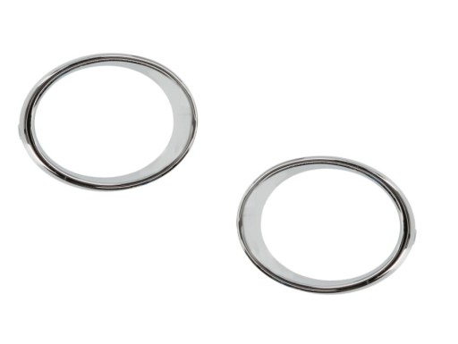 2615-289-00R - RENAULT KADJAR ХРОМ ГАЛОГЕННА РАМКА ЛІВА + ПРАВА