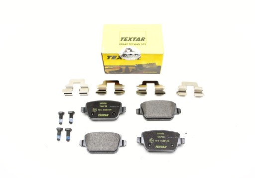 2453703 - FORD Mondeo 4 Galaxy Kuga тормозные колодки задние