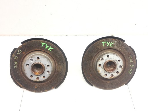 C4 Picasso II гальмівний диск маточина права задня