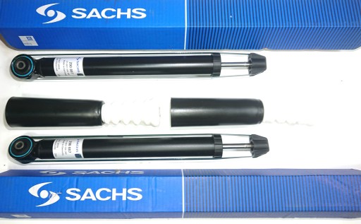 290 887 - 2 задних амортизатора sachs + бамперы для skoda fabia ii