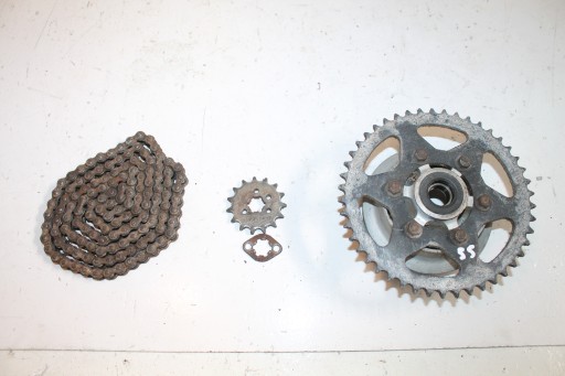 KAWASAKI ELIMINATOR 125 ПРИВОД ЦЕПИ ЗВЕЗДОЧКИ