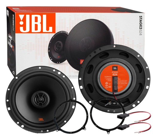 JBL STAGE 2 624 ДИНАМИКИ AUDI A3 8L A4 B5 A6 C5 TT изображение 1