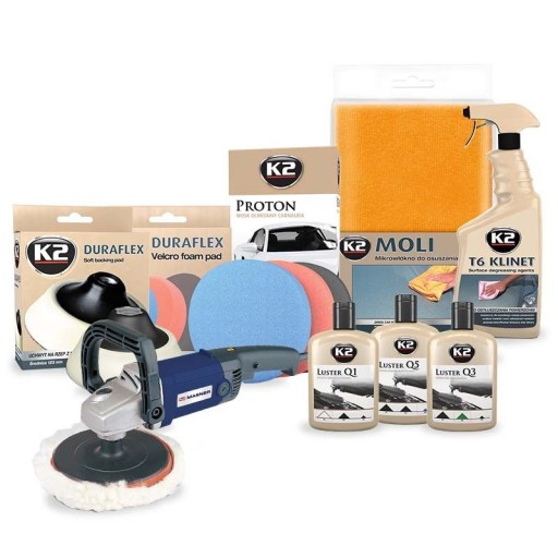 Набор полировщик краски K2 maestria полировка