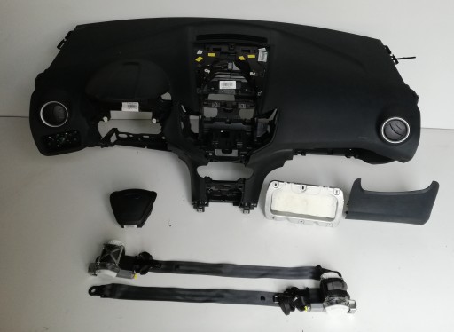 FORD FIESTA MK7 ДОШКА КОНСОЛЬ ПОДУШКА БЕЗПЕКИ РЕМЕНІ