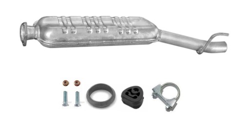 13.170 - MERCEDES W202 C220 C250 2.2 2.5 D средний глушитель