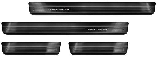 NISSAN JUKE II 2019 - НАКЛАДКИ НА БОКОВЫЕ ЮБКИ ПОРОГИ