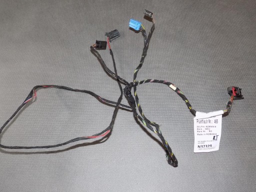 VW TOUAREG 7P wiring door left rear part 7P6971693A