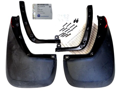 БРЫЗГОВИКИ ЗАДНИЕ ЗАДНИЕ КОМПЛЕКТ OPEL MERIVA B 10-GM